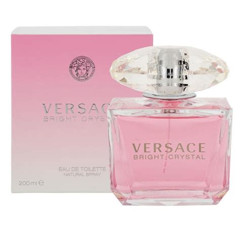 versace bright crystal eau de toilette spray 200ml|versace bright crystal price.